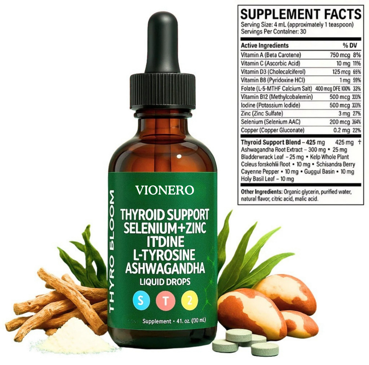 Vionero Thyroid Support